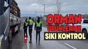 ORMAN �R�NLER�NE SIKI KONTROL