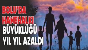 BOLU\'DA HANEHALKI B�Y�KL��� YIL YIL AZALDI