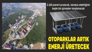 2.260 panel kurulacak, kamp�s elektri�inin be�te biri g�ne�ten kar��lanacak