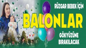 R�ZGAR BEBEK ���N BALONLAR G�KY�Z�NE BIRAKILACAK