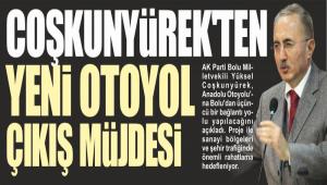 CO�KUNY�REK\'TEN YEN� OTOYOL �IKI� M�JDES�