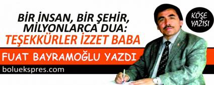 B�R �NSAN, B�R �EH�R, M�LYONLARCA DUA: TE�EKK�RLER �ZZET BABA