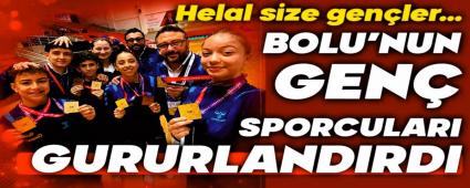 Bolu\'nun Gen� Sporcular� Gururland�rd�