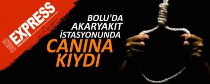 BOLU\'DA AKARYAKIT �STASYONUNDA CANINA KIYDI